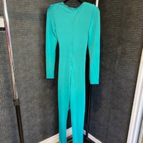Long sleeve jumpsuit with front cut outs - Picture 2 of 2